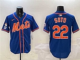 Men's New York Mets #22 Juan Soto Royal 2025 Spring Training Alternate Limited Stitched Jersey,baseball caps,new era cap wholesale,wholesale hats